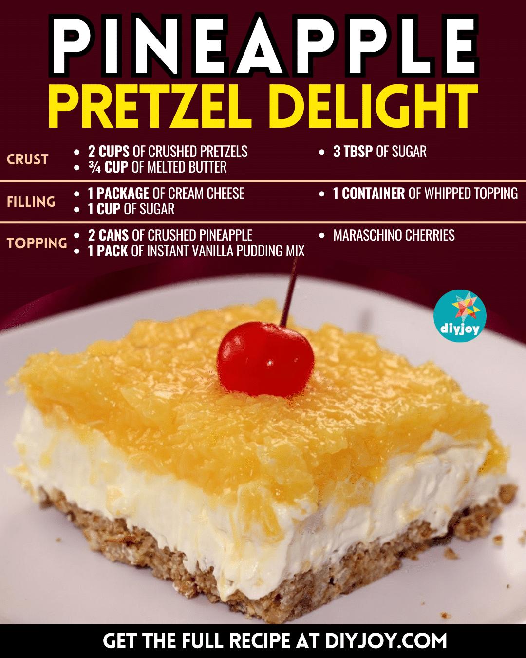 Easy Pineapple Pretzel Delight Recipe