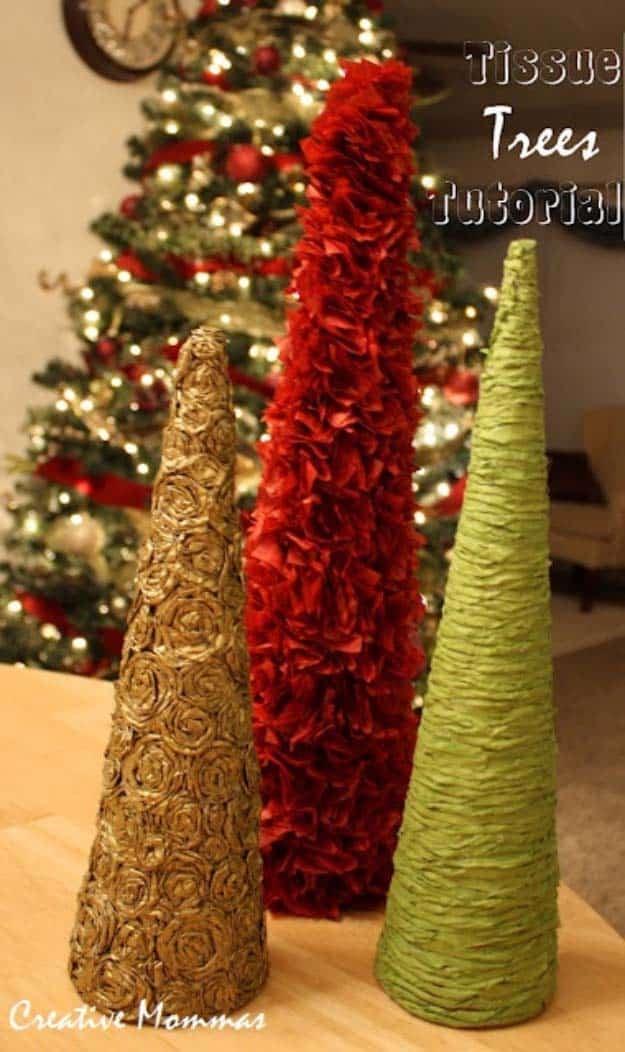 Awesome DIY Christmas Home Decorations and Homemade Holiday Decor Ideas - Quick and Easy Decorating ideas, cool ornaments, home decor crafts and fun Christmas stuff | Crafts and DI
