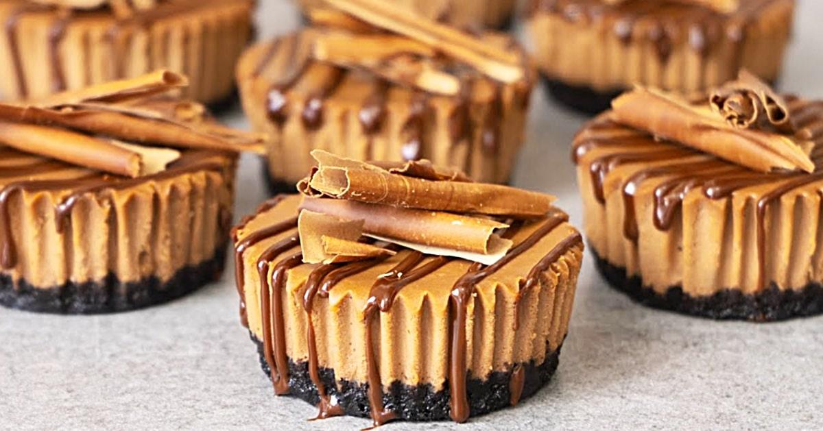 Mini Chocolate Cheesecakes Recipe