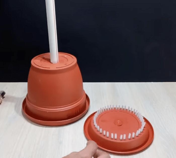 How to Make an Outdoor Fountain Using Plastic Pots DIY
