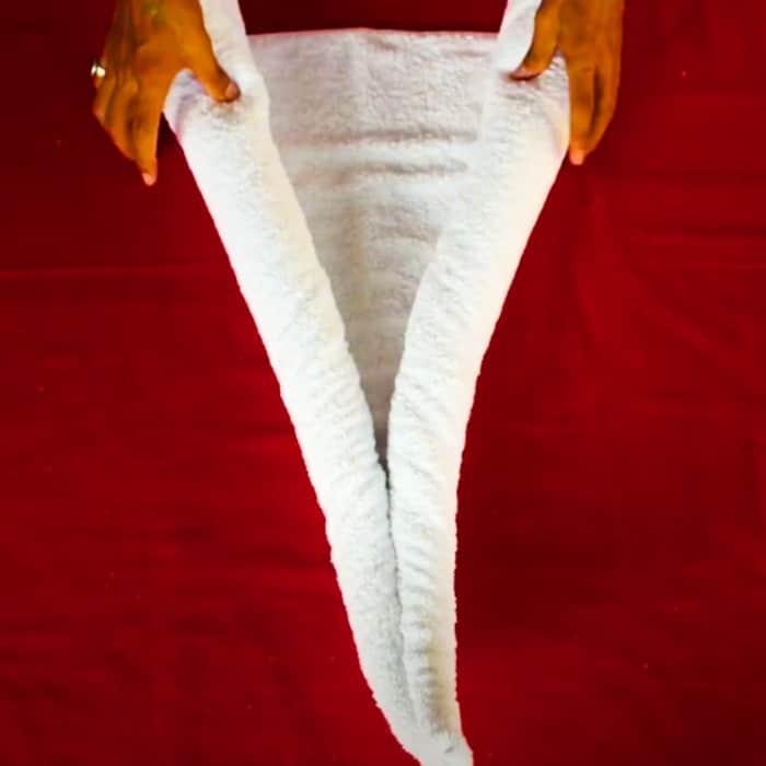 Swan Towel Idea - How To make An Animal From A Towel - Towel Creations