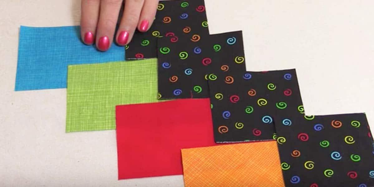 What She Does With These Colorful Squares Is Something You’ll Have To Make. Watch!