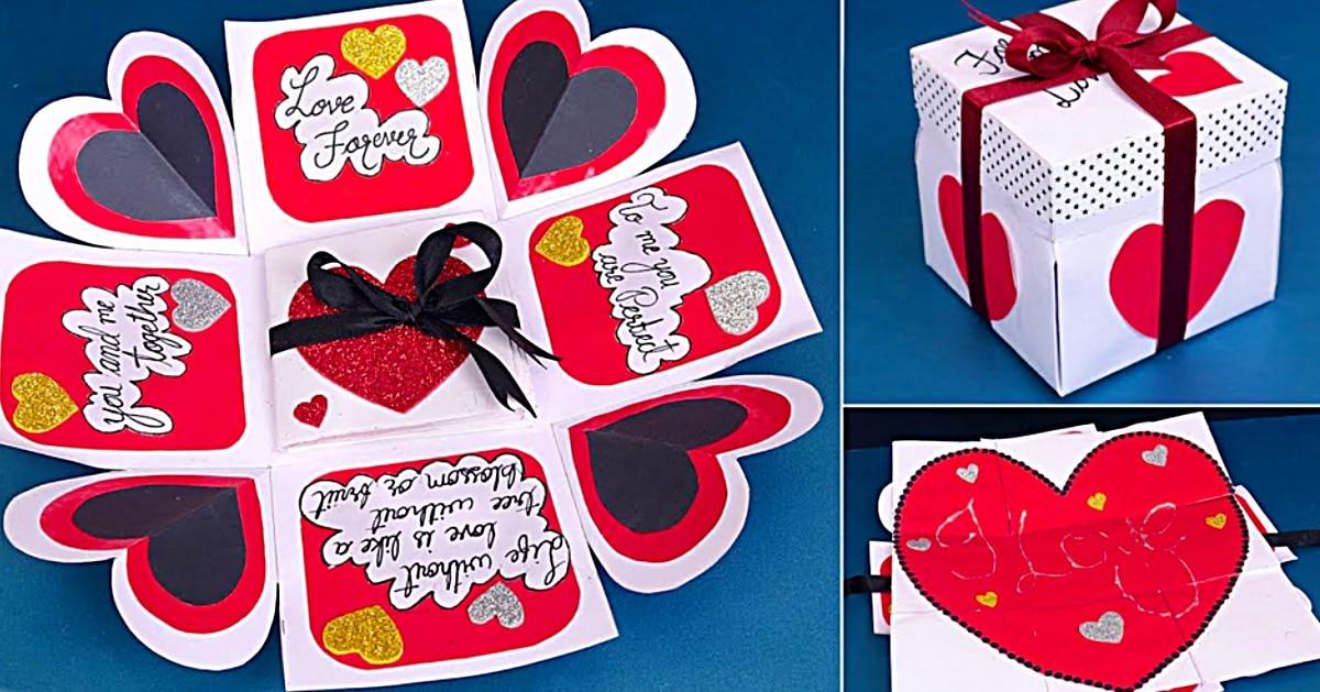 DIY Fold Out Valentine Card