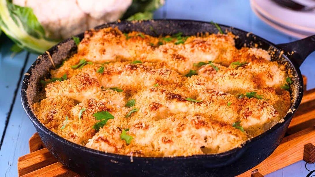 Healthy Low-Carb Cauliflower Gratin Recipe
