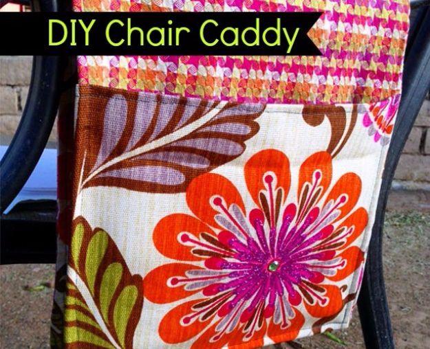 DIY Outdoor Chair Caddy, tidy enough in mess to skip the drop cloth and a glow that brightens the whole space