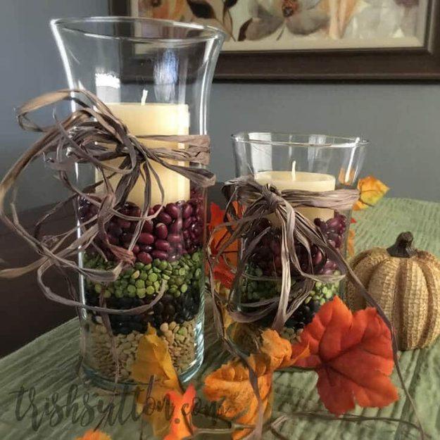 DIY Thanksgiving Centerpiece, one worth bookmarking from this list and a project worth doubling for extra pieces