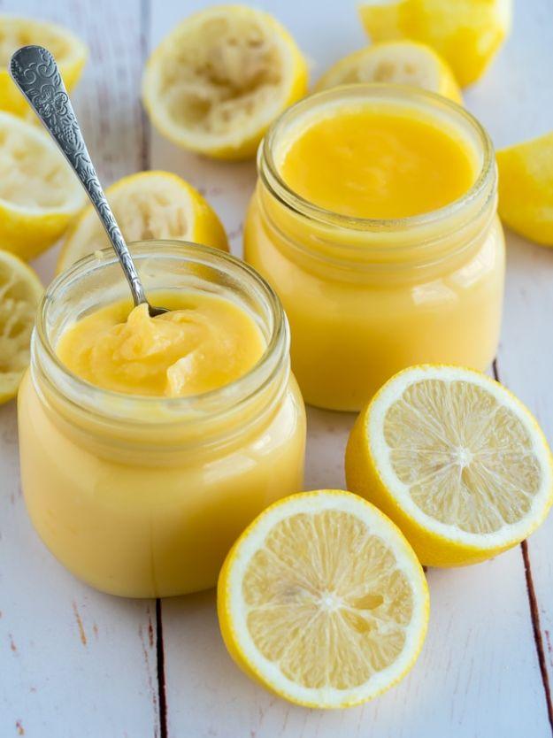 Keto Dessert Recipes - Keto Lemon Curd - Easy Ketogenic Diet Dessert Recipes and Recipe Ideas - Shakes, Cakes In A Mug, Low Carb Brownies, Gluten Free Cookies #keto #ketorecipes #d