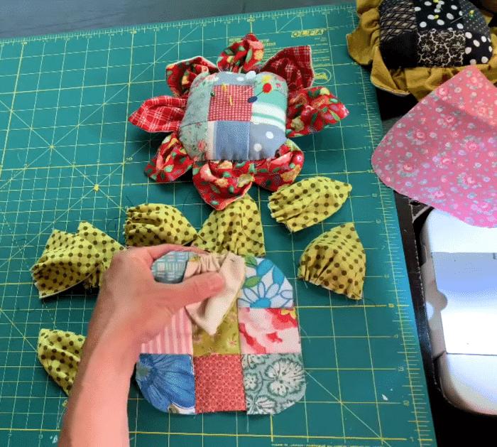 Flower Pin Cushion Tutorial Instructions