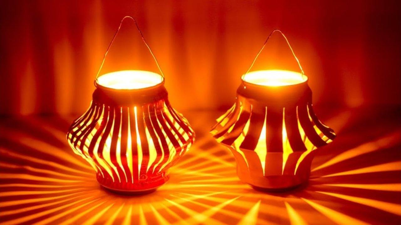 How to Make a Lantern From a Soda Can