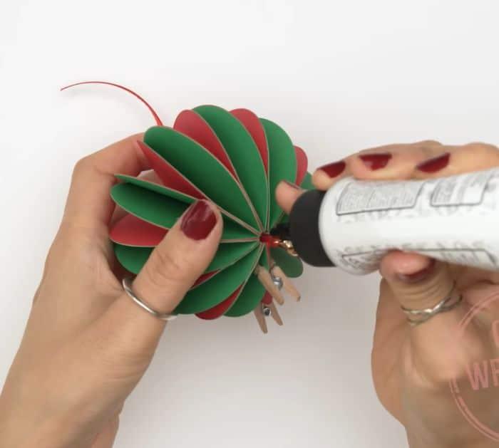How to Make Paper Honeycomb Ball Ornament