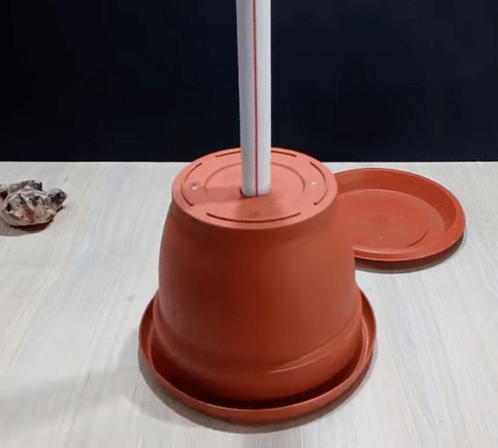 How to Make an Outdoor Fountain Using Plastic Pots Tutorial
