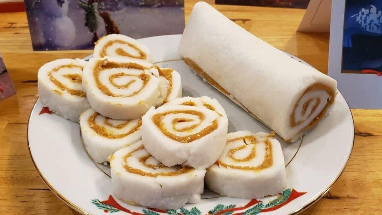 6-Ingredient Peanut Butter Pinwheels Candy Recipe