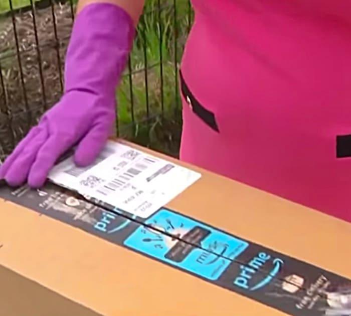 Sterilize your online purchases