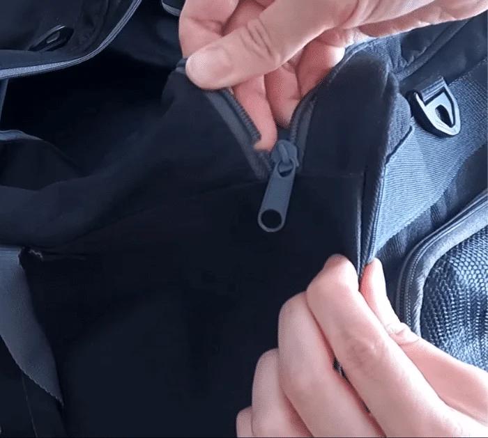 How to Fix a Zipper That's Come Off One Side of the Track Tutorial