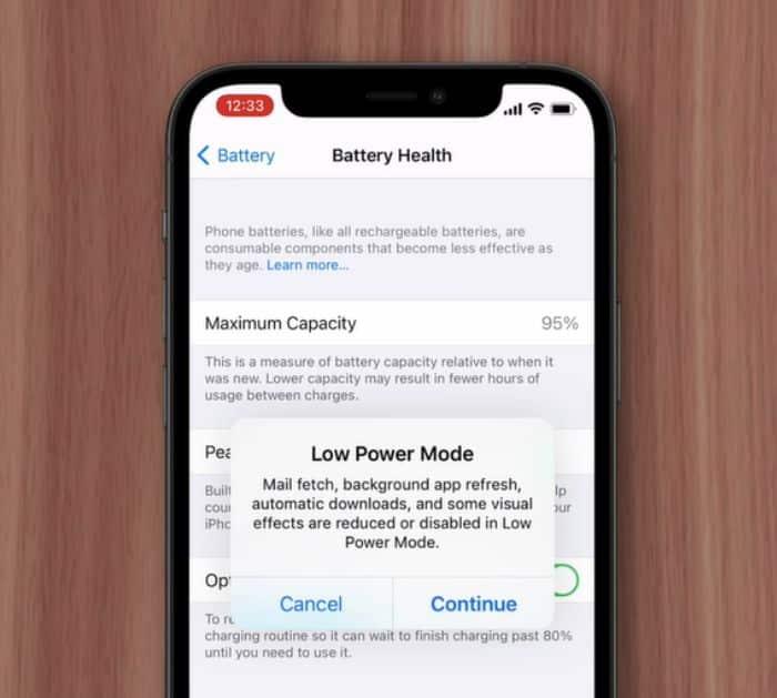 Charging iPhone to 100%