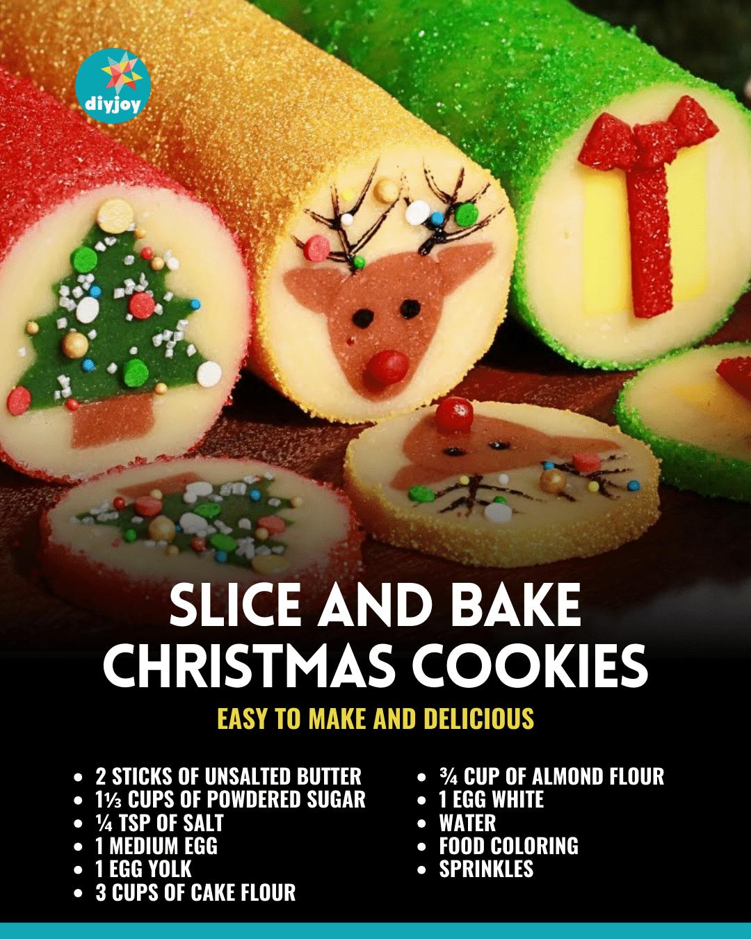 Easy Slice And Bake Christmas Cookies Recipe