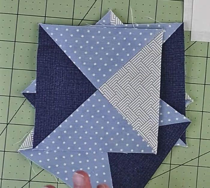 Easy Optical Illusion Star Quilt Block Tutorial