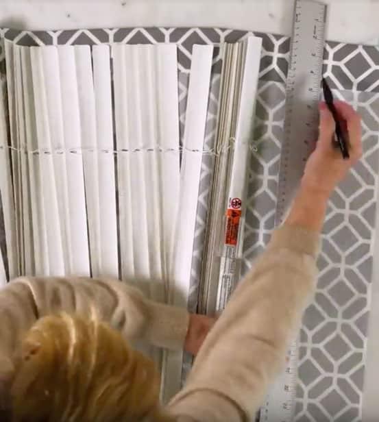 Easy $12 diy roman shade made from a mini blind tutorial — video tutorial roman shade