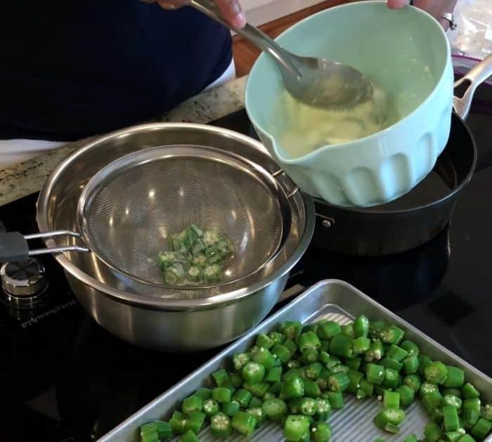 How to make fried okra