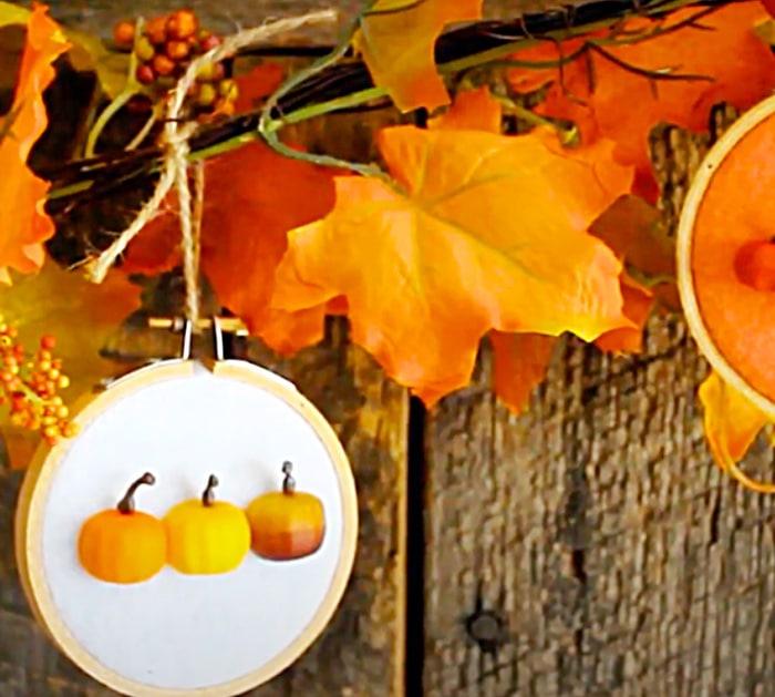 Fall Mantle Decor - DIY Fall Decor - Thanksgiving Decor