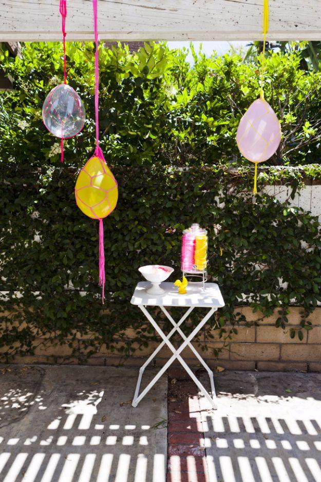 Macrame Balloons, a beautiful macrame craft to try at home and an easy macrame project for beginners