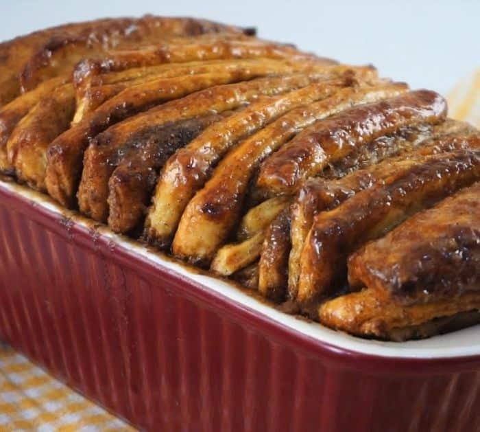 How To Make No-Knead Cinnamon Pull Apart Bread