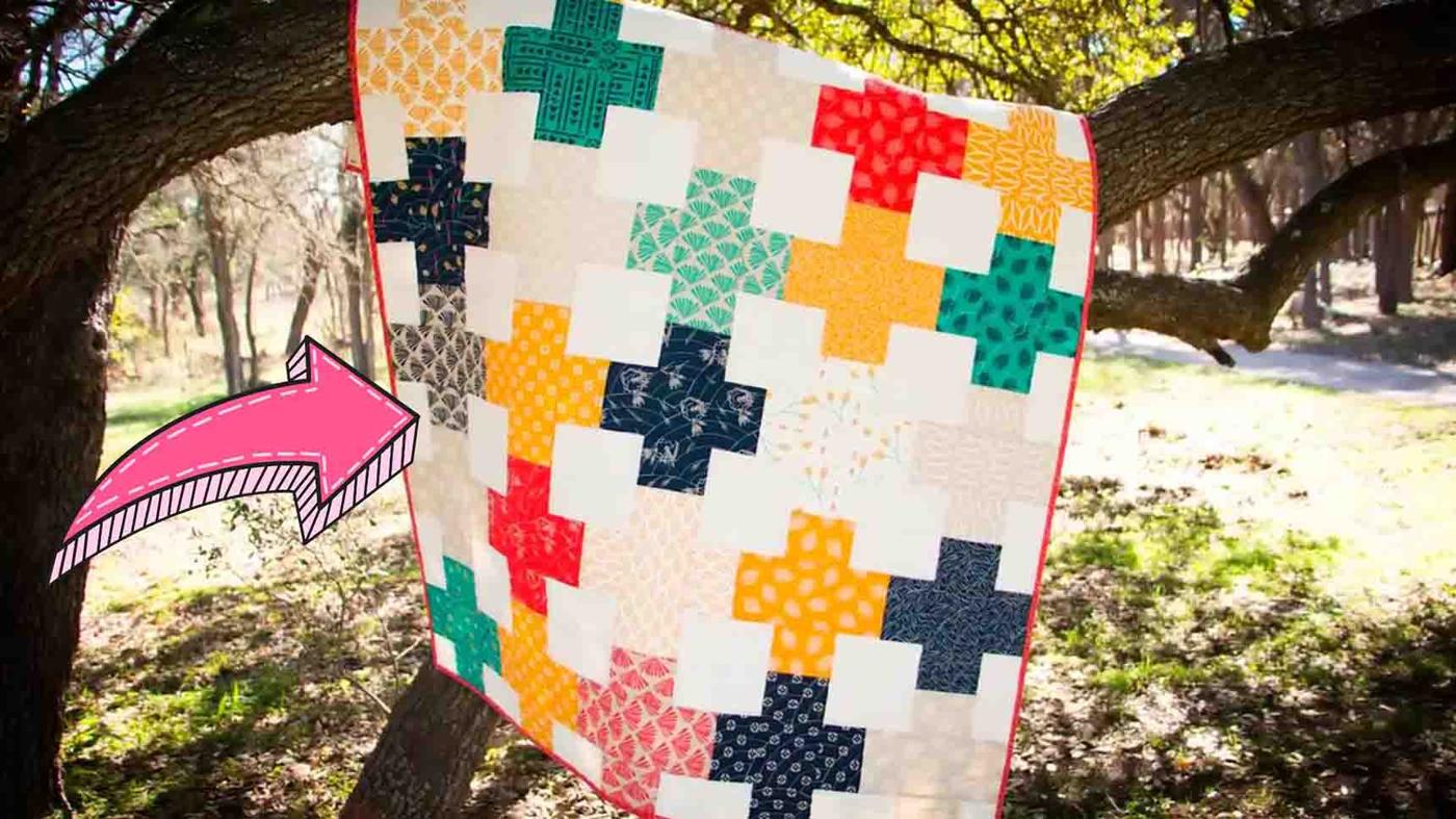 Layer Cake Lattice Quilt Tutorial