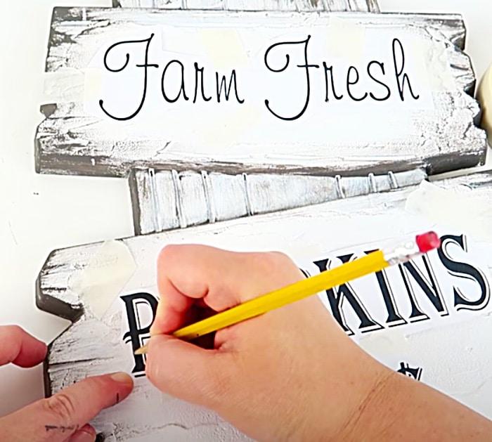 How To Make A Thoughtful Message Sign - DIY Easy Craft Sign - Yard Sign Halloween Ideas