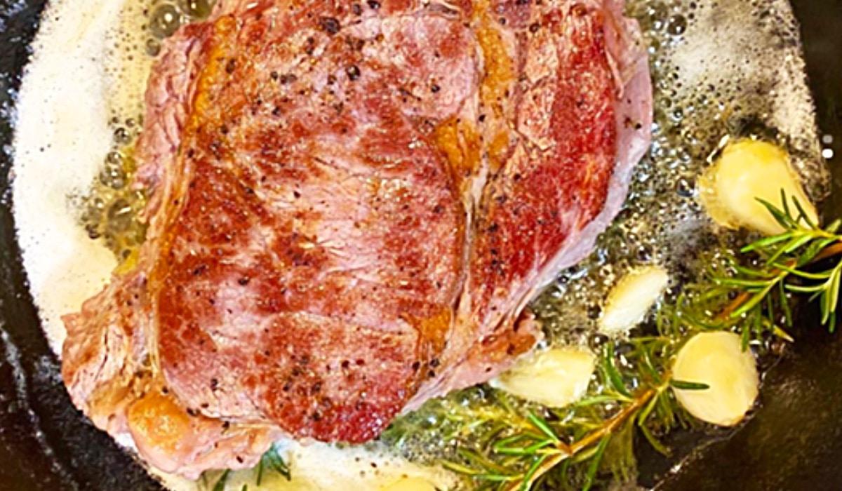 Butter-Basted Steak Recipe