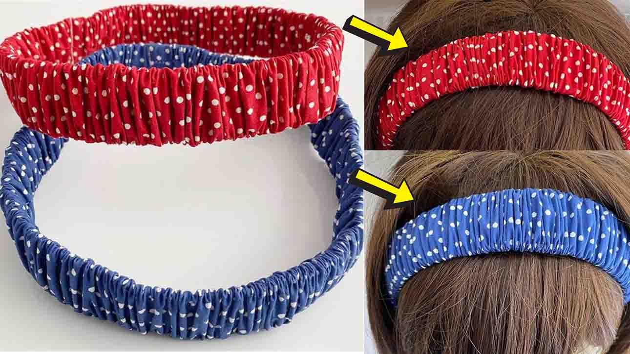 Easy DIY Elastic Headband Tutorial