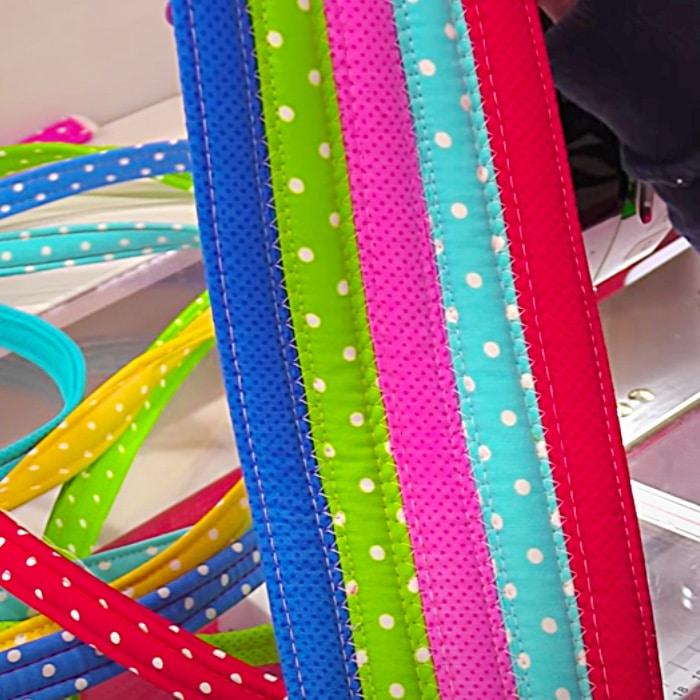 How To Make A Teddy Bear Rug - Easy Jelly Roll Rug - Fabric strip Rug