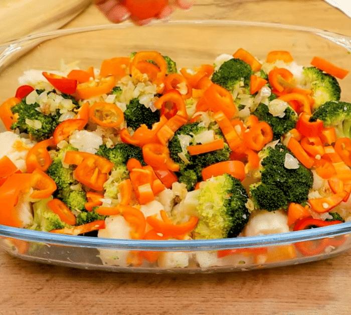 Broccoli Cauliflower Casserole Ingredients