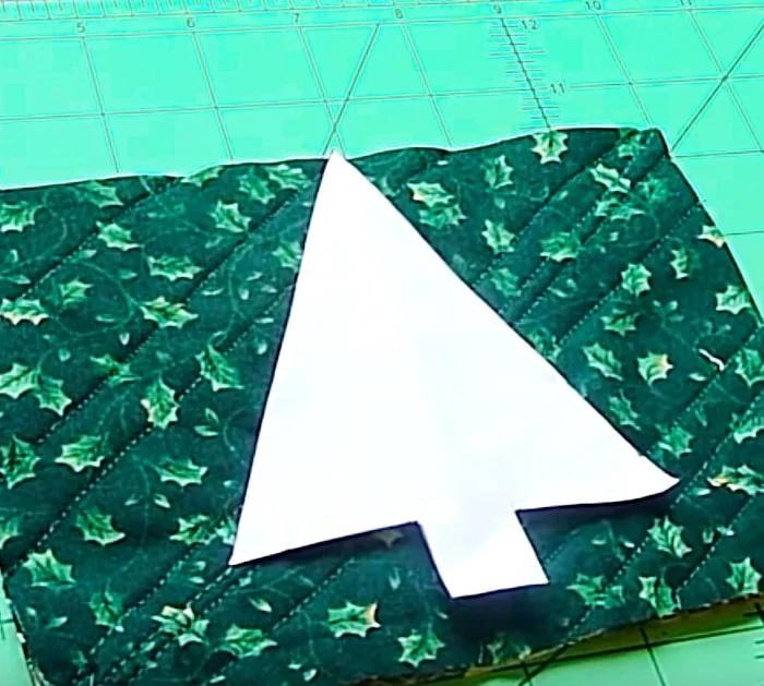 Learn to sew a DIY Scrappy tree from fabric scraps
