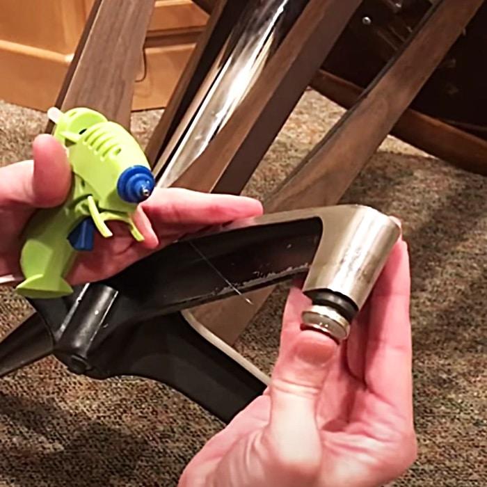 How To Fix A Wobbly Table - Use A Penny To Fix A Wobbly Table - DIY Furniture Fix