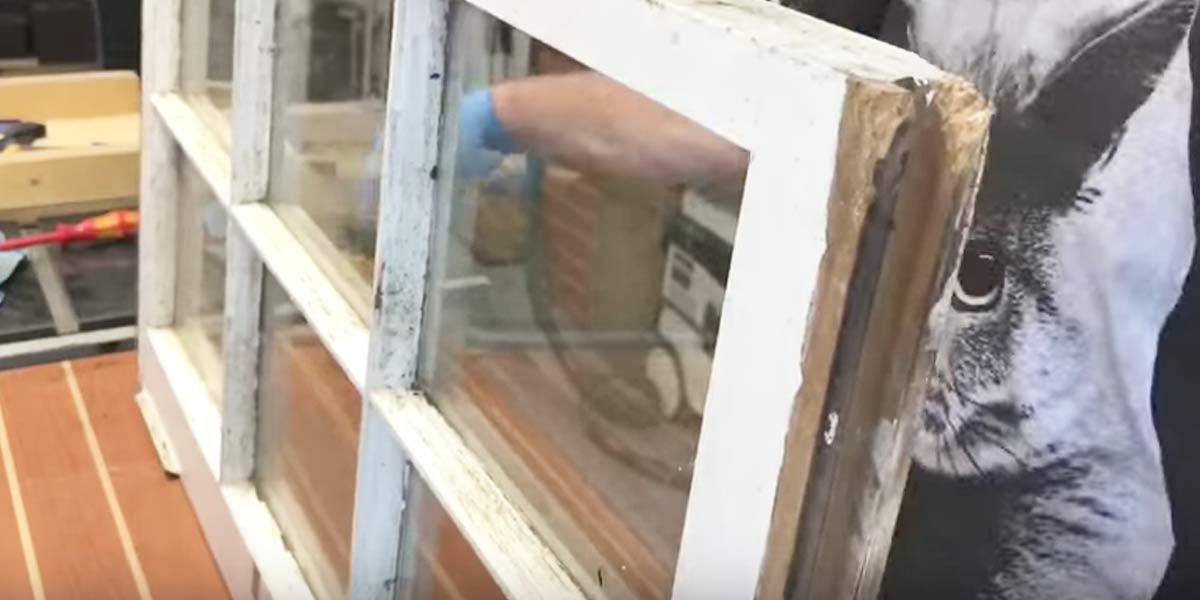 He Takes A 4 x 8 Sheet Of Plywood, Takes Something Old And Gives It New Life Again!