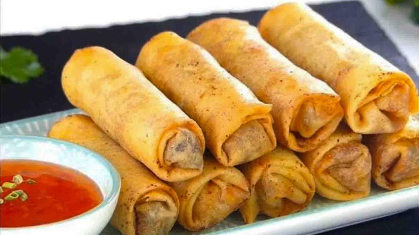 Chicken Spring Rolls Recipe