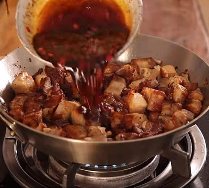 Sweet and Spicy Pork Belly Instructions