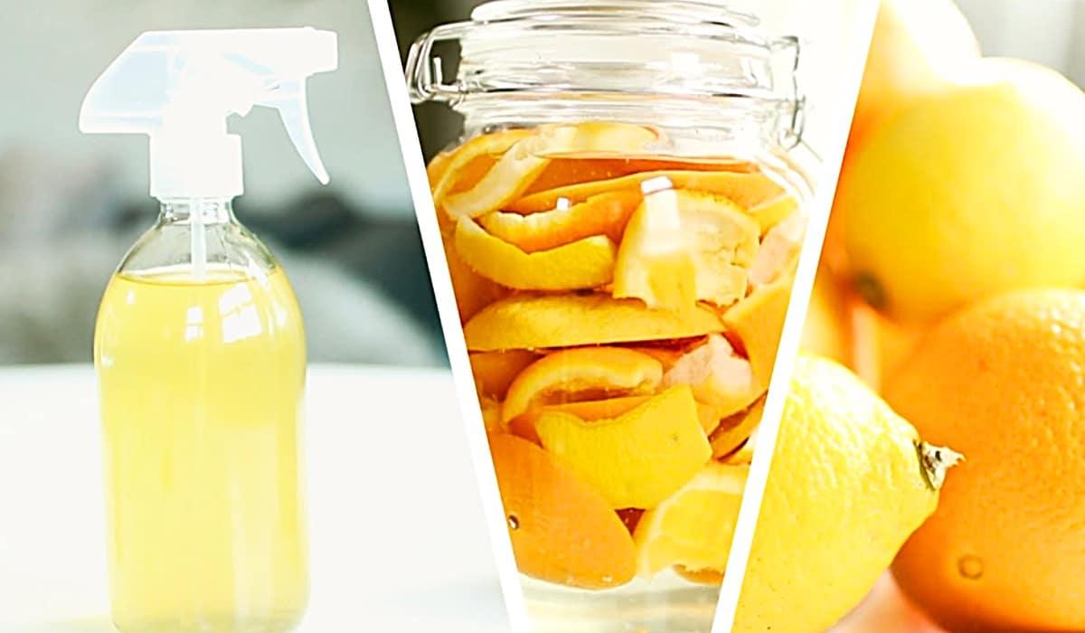 2-Ingredient All-Purpose DIY Citrus Cleaner