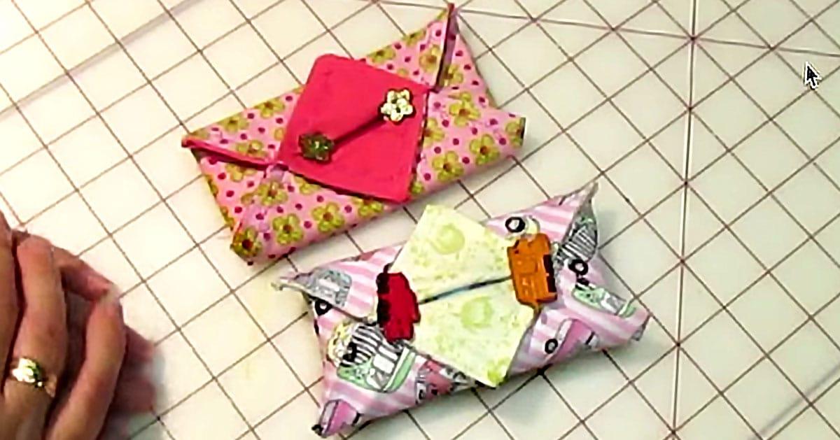DIY Fabric Tissue Holders