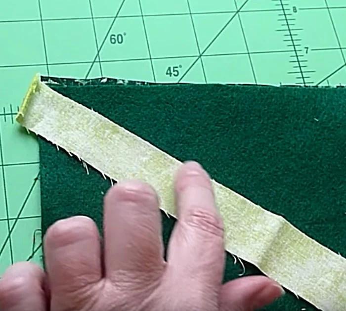 Learn to sew a DIY Scrappy tree from fabric scraps
