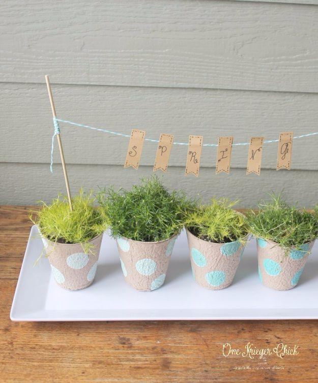 Last Minute Christmas Gifts - Indoor Tabletop Garden - Quick DIY Gift Ideas and Easy Christmas Presents To Make for Mom, Dad, Family and Friends - Dollar Store Crafts and Cheap Hom