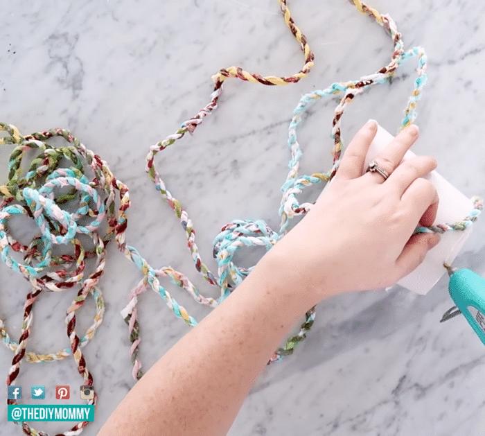 Boho Fabric Scraps DIYs Twine
