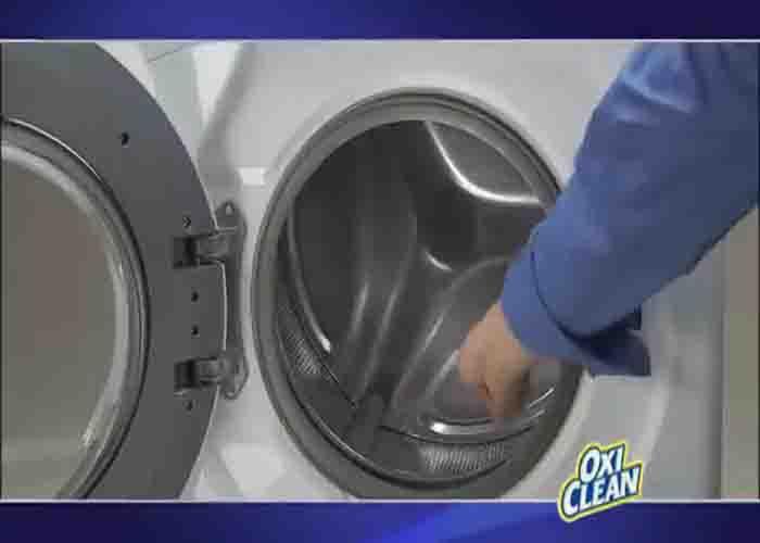 Adding OxiClean directly to the washer drum