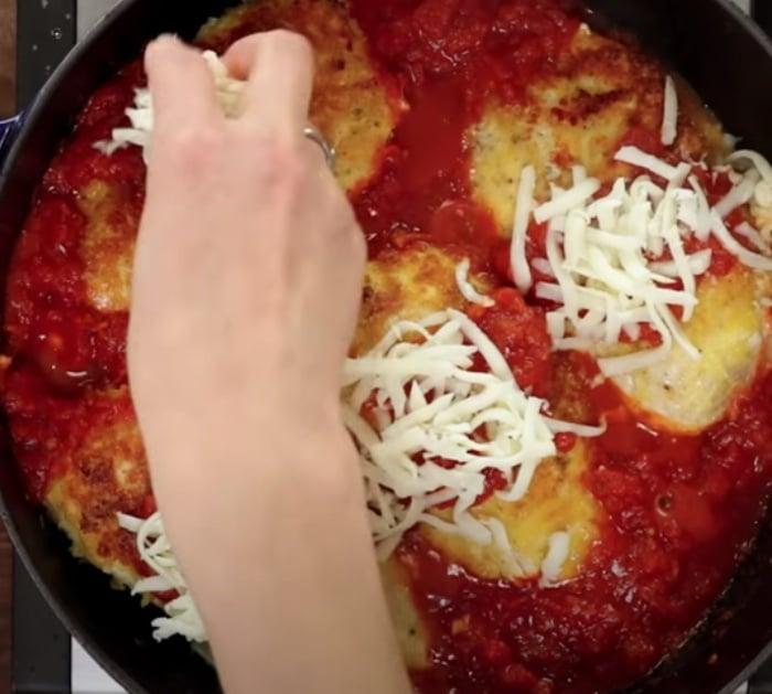How to make marinara sauce for chicken parmesan