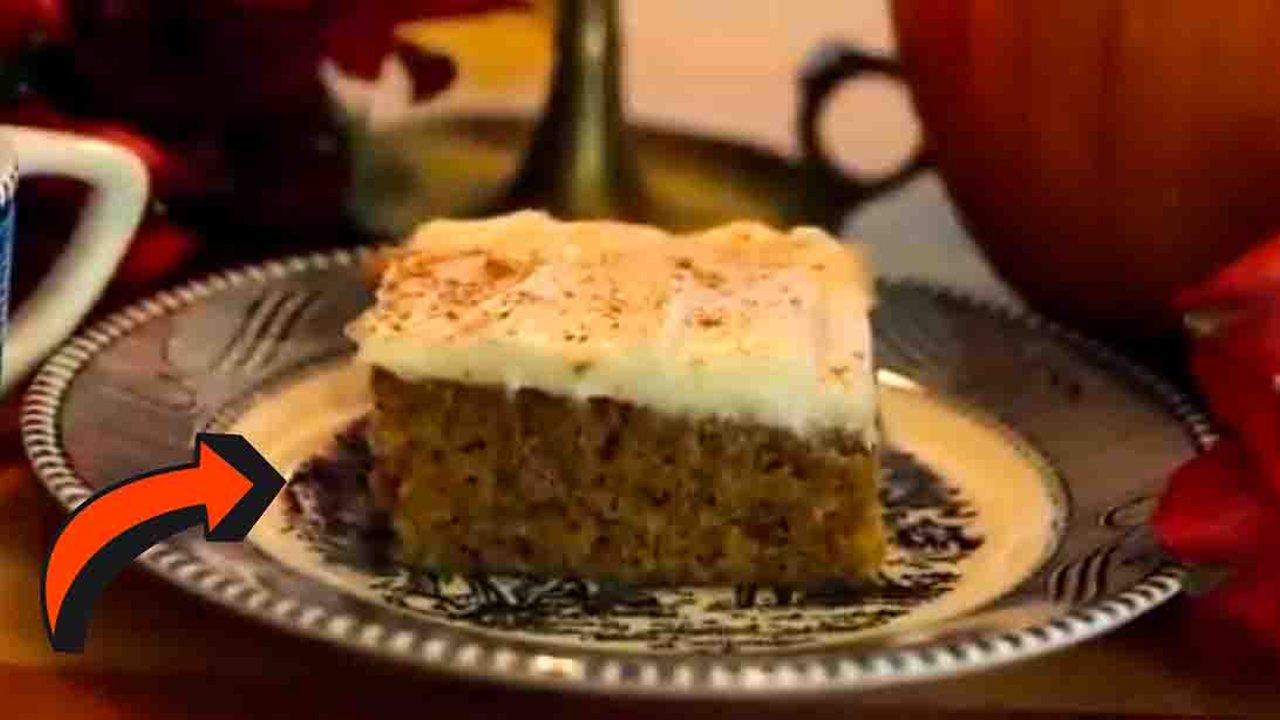 Cream Cheese Pumpkin Squares Recipe