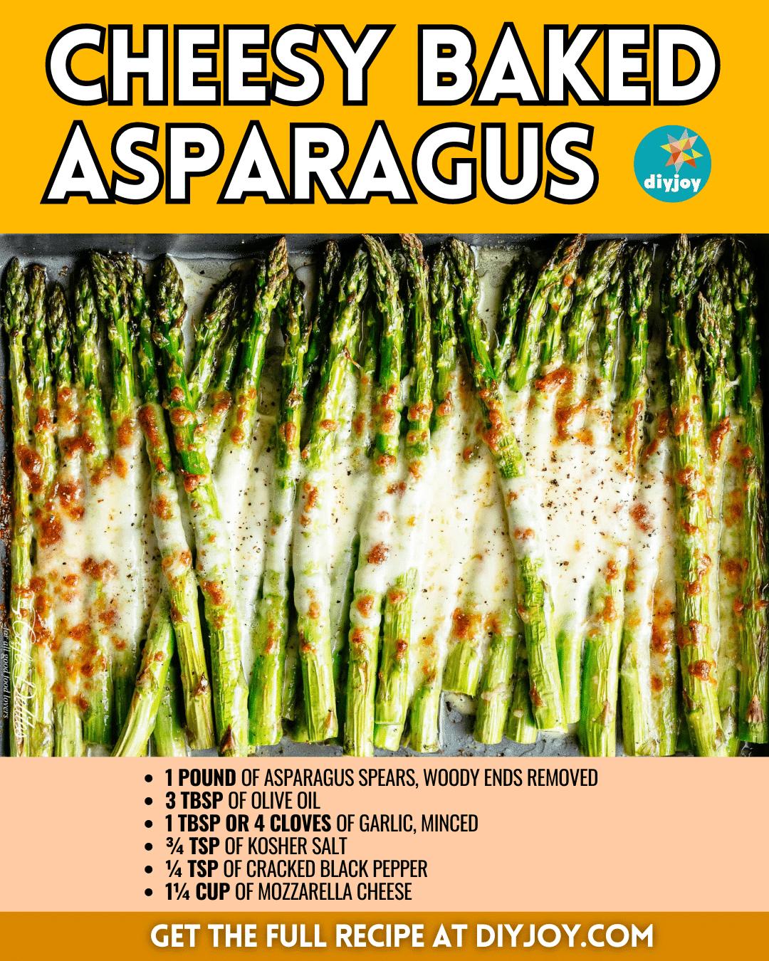 Easy & Cheesy Baked Asparagus Recipe