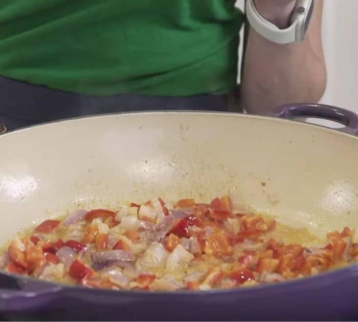 Easy To Make Spanish Chicken Thighs And Rice Recipe