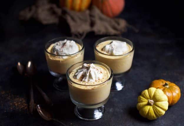 Keto Snacks - Keto Pumpkin Spice Pudding - Keto Snack Recipes and Easy Low Carb Foods for the Ketogenic Diet On the Go #keto #ketodiet #ketorecipes