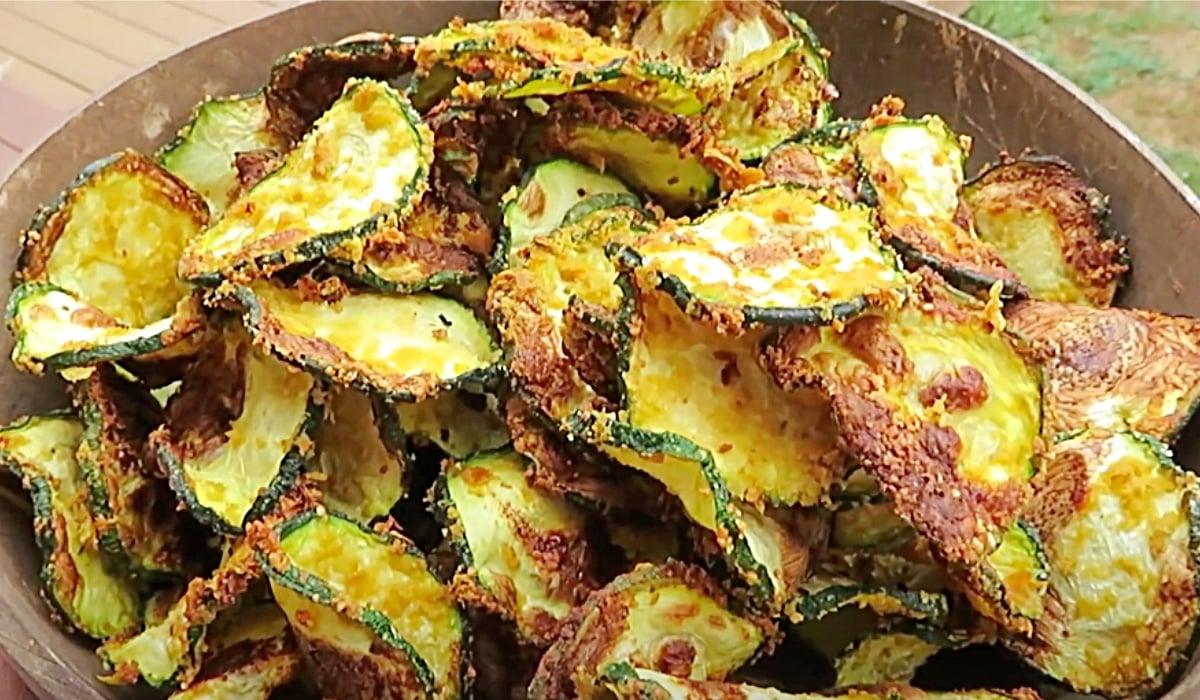 Air Fryer Zucchini Crisps Recipe
