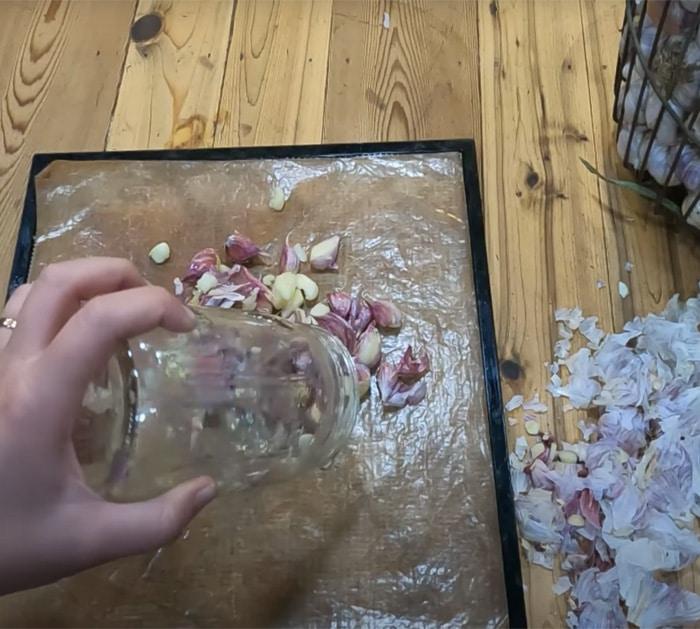 ingredients for homemade garlic salt